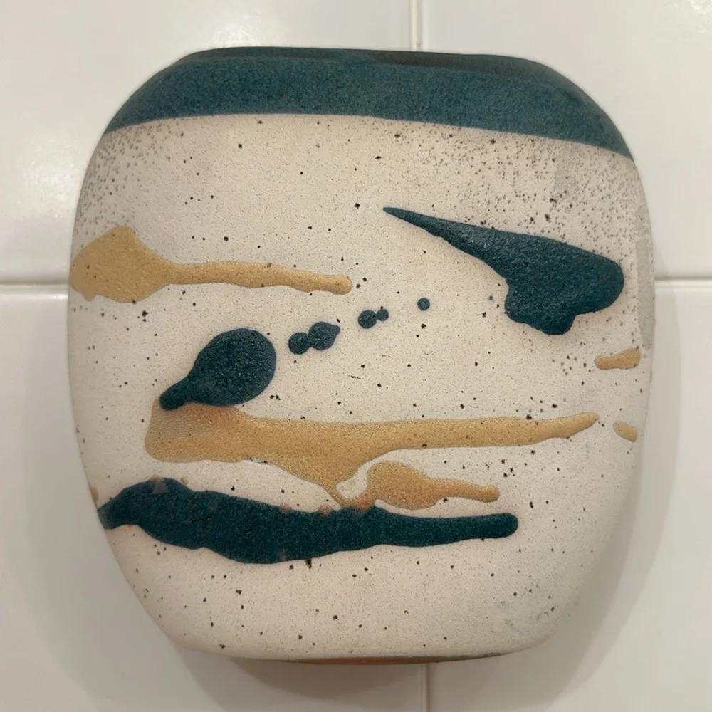Abstract Art Ceramic Vase